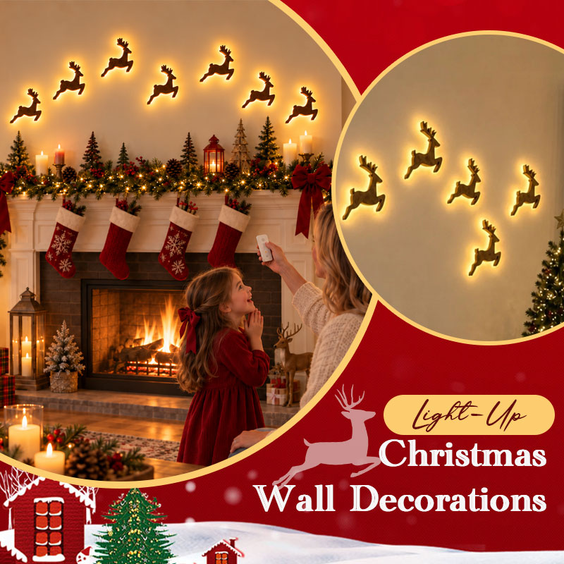 LED Christmas Wall Decorations - Holiday Christmas Lights