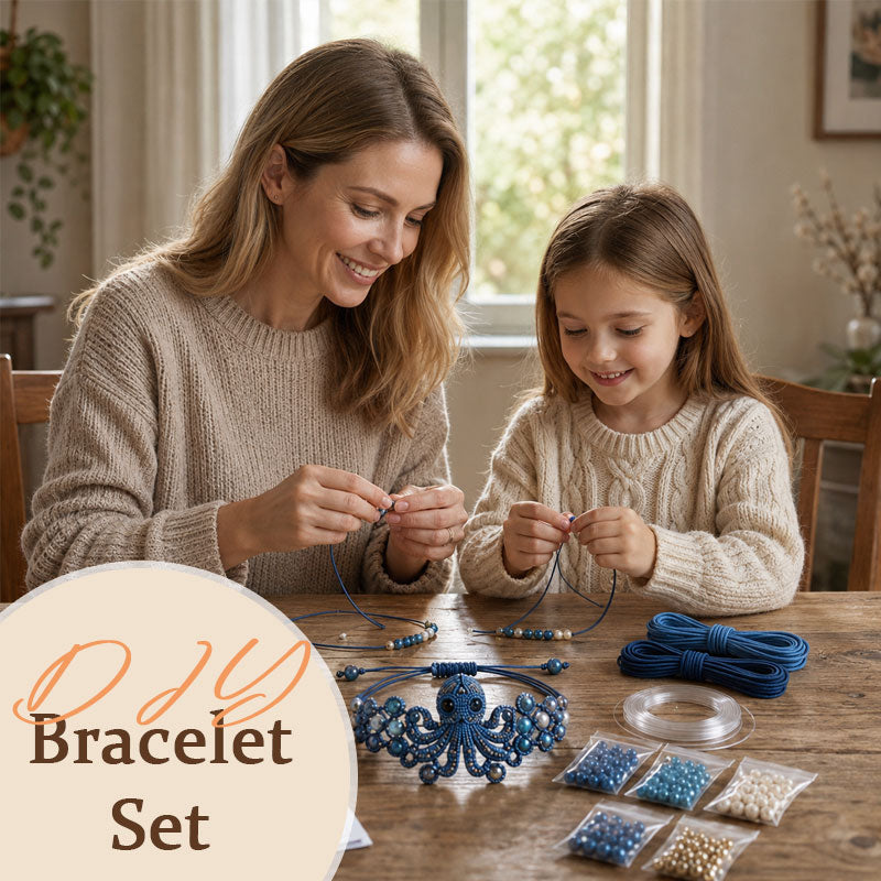 DIY Octopus Bracelet Craft Kit – Fun Kids Jewellery Making Set