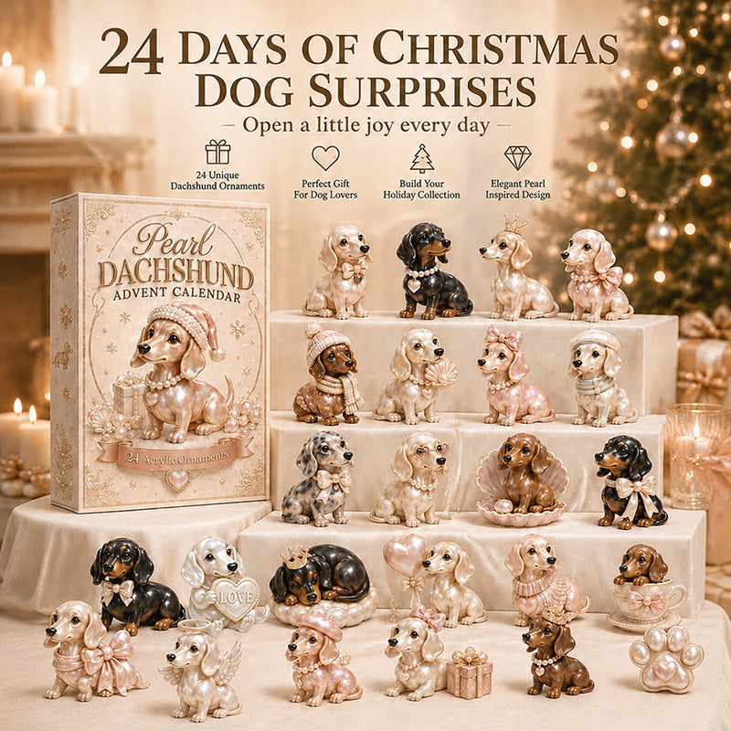 🎄2026 Dachshund Advent Calendar | 24‑Day Collectable Christmas Countdown Gift