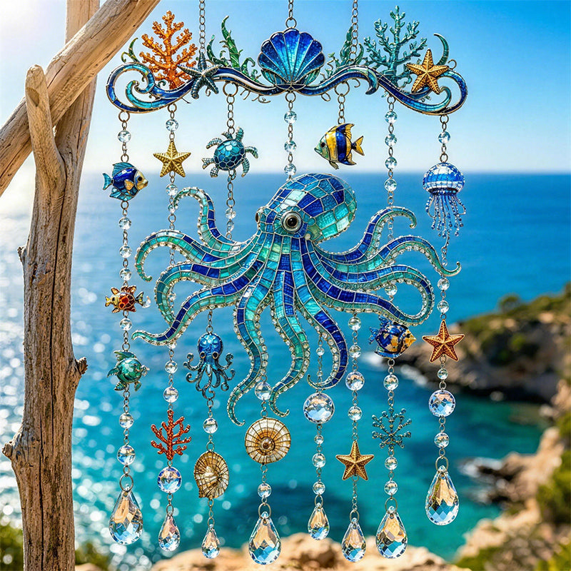Sparkling Ocean Suncatchers – Cosy Coastal Garden Décor 🌊