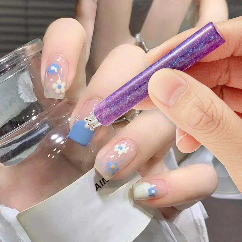 5-Petal Flower Nail Dotting Tool Pen