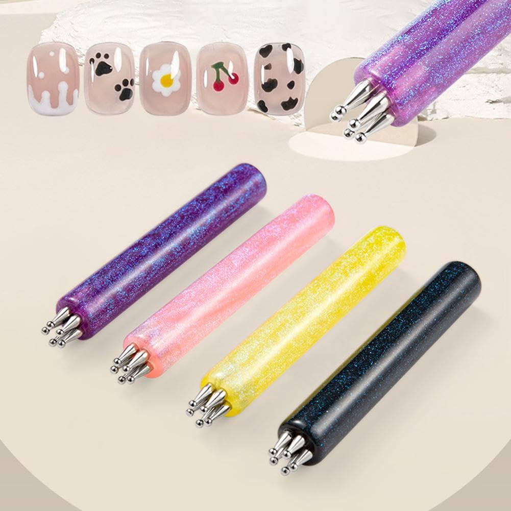 5-Petal Flower Nail Dotting Tool Pen