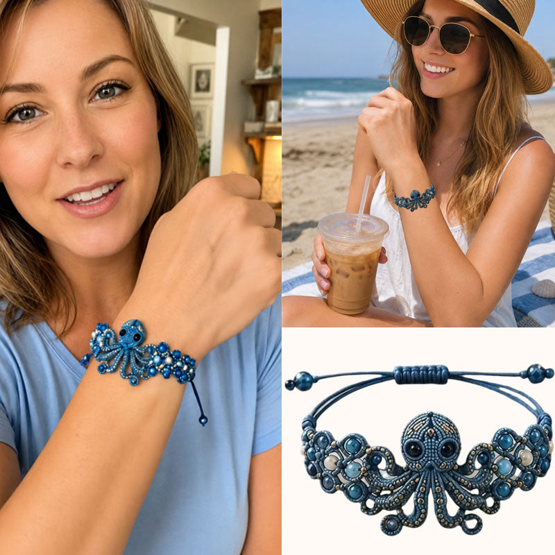 DIY Octopus Bracelet Craft Kit – Fun Kids Jewellery Making Set
