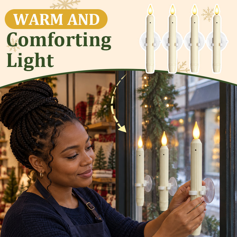 Window Candles Sensor Lights