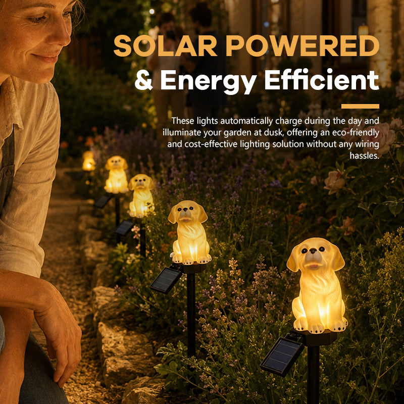 One-to-Four Solar Garden Lights, Lawn Stake Lights, Simulated Animal Waterproof Villa Park Landscape Night Lights
