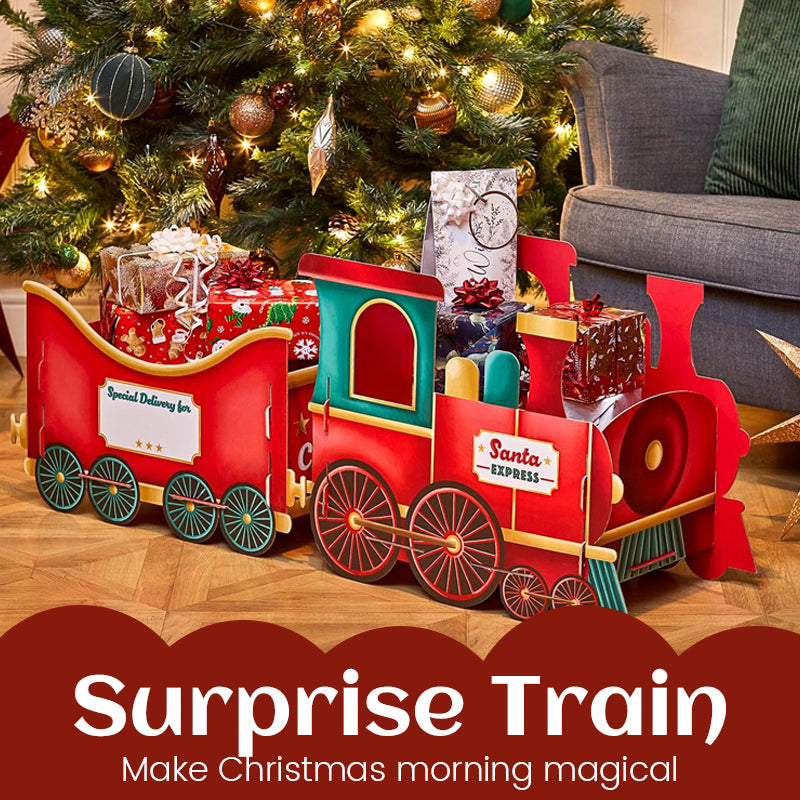 🎁 Der Geschenkezug des Weihnachtsmanns – Verbreiten Sie Weihnachtsstimmung mit Stil! 🚂🎄