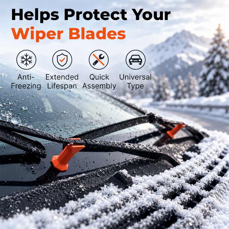 Windscreen Wiper Anti-Freeze Support Clips | Stop Blades Freezing & Sticking
