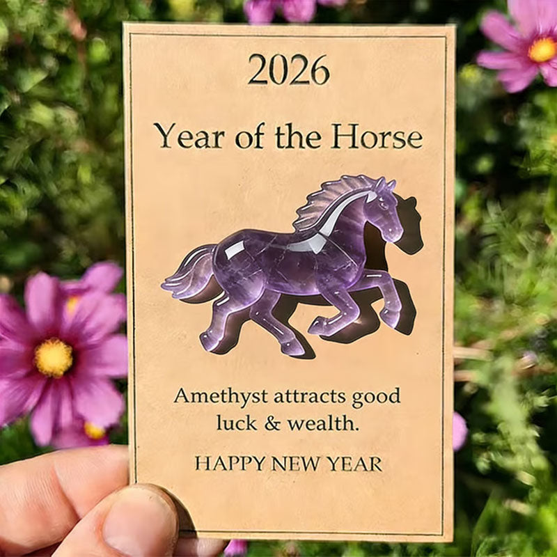 🐎 Jahr des Pferdes 2026 – Wählen Sie Ihre Farbe, tragen Sie Ihre Absicht in sich.