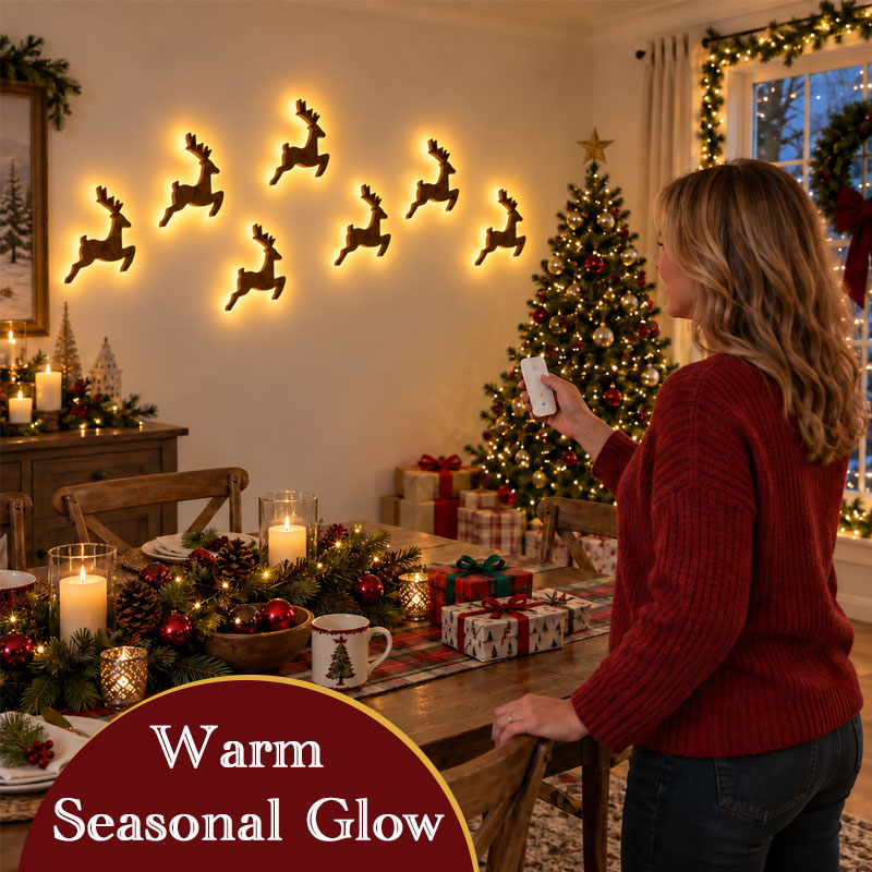 LED Christmas Wall Decorations - Holiday Christmas Lights