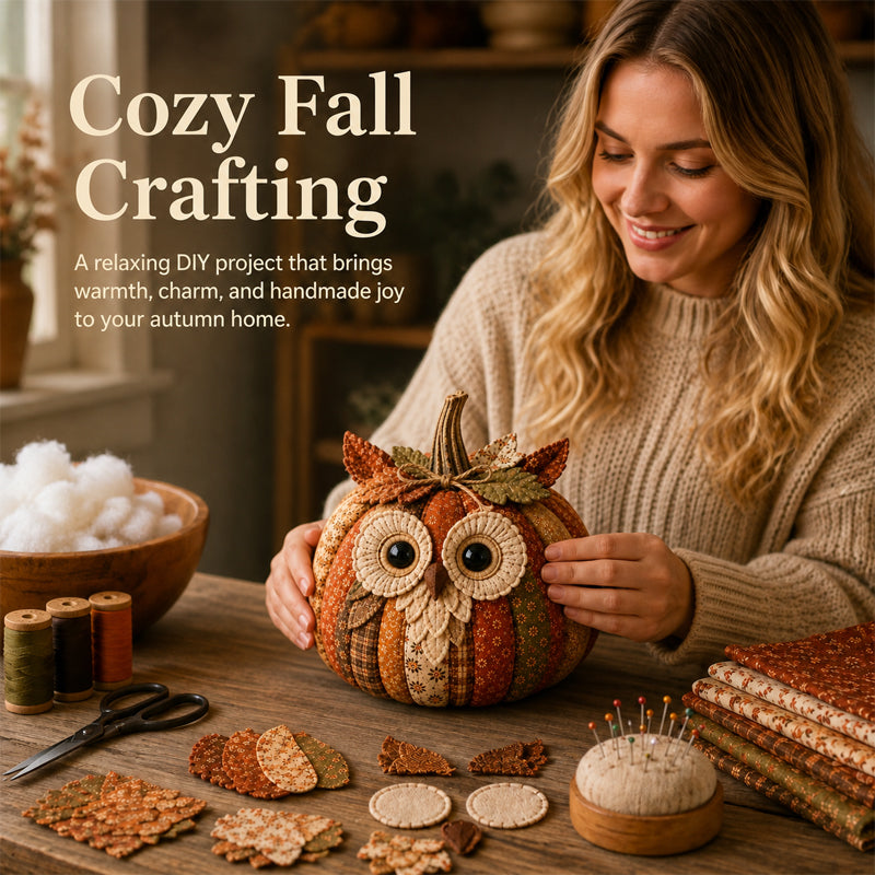 DIY Animal Pumpkin Sewing Kit | Beginner‑Friendly Autumnal Craft Set
