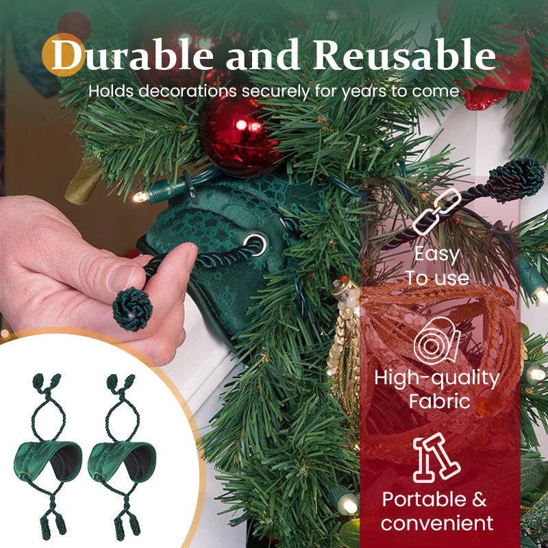 🎄 Christmas Wreath Ties – Secure Your Wreath Decorations