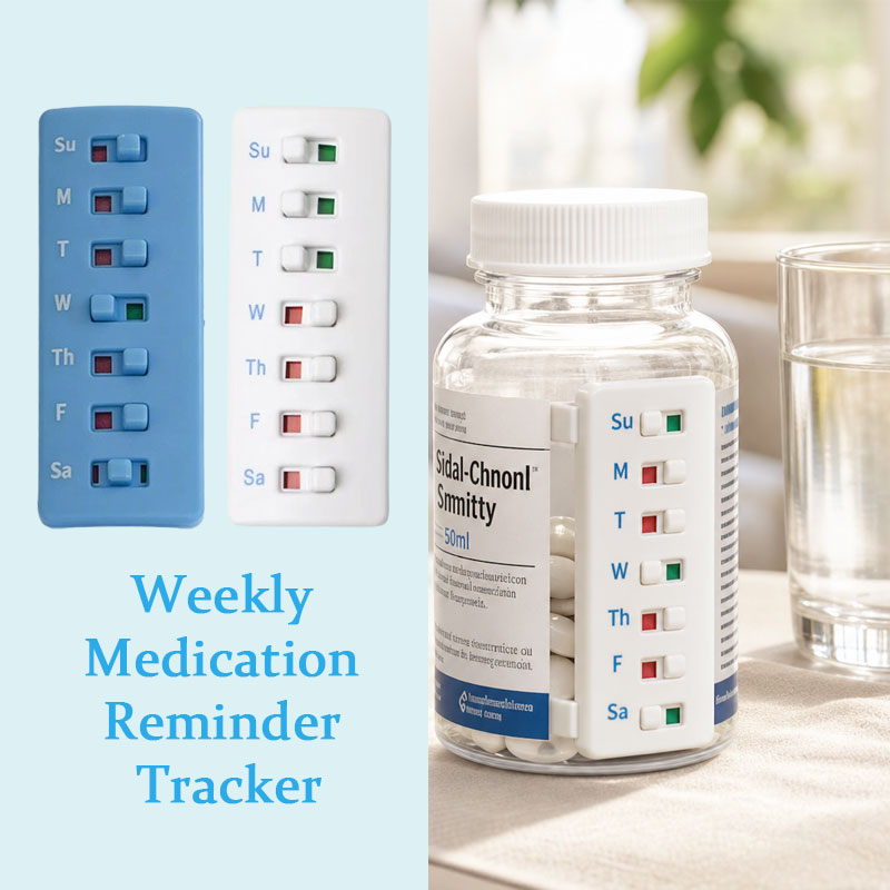 💊 Wöchentlicher Tabletten-Erinnerungs-Tracker für Senioren und Pflegekräfte ✨