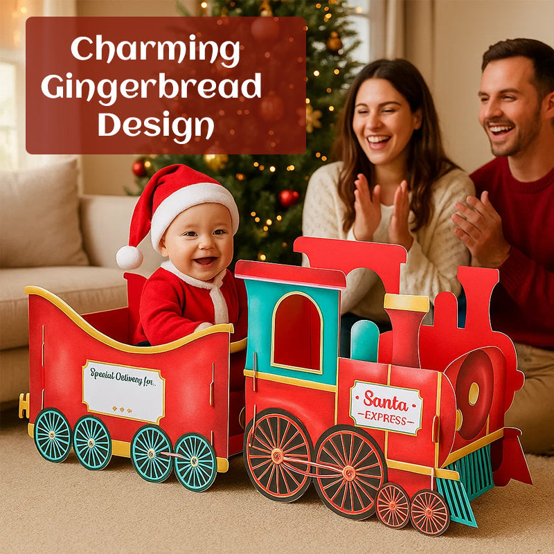 🎁 Der Geschenkezug des Weihnachtsmanns – Verbreiten Sie Weihnachtsstimmung mit Stil! 🚂🎄