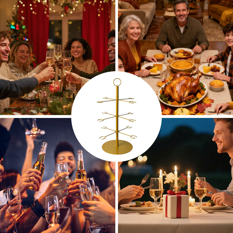 Festlicher, mehrstufiger Präsentationsständer