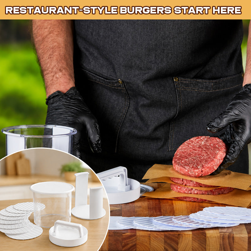 Hand‑Held Burger Patty Maker for Family BBQ & Home Cooking