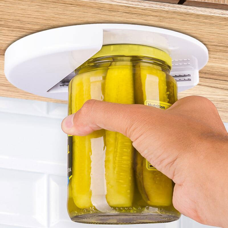 One‑Handed Under‑Cabinet Jar Opener | Ideal for Seniors & Weak Injured Hands