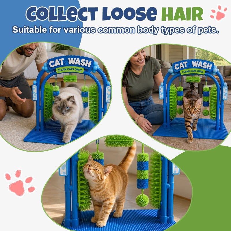 🐱 Self‑Grooming Cat Wash Station
