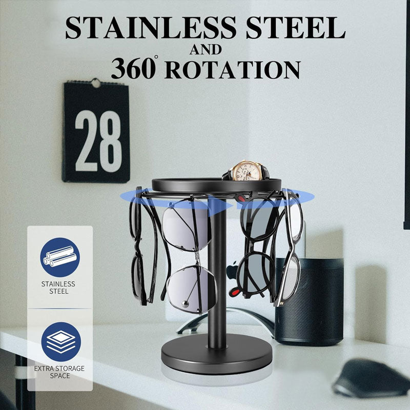 Um 360° drehbarer Brillenständer