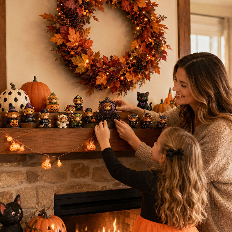 2026 Highland Cow Halloween Countdown Advent Calendar