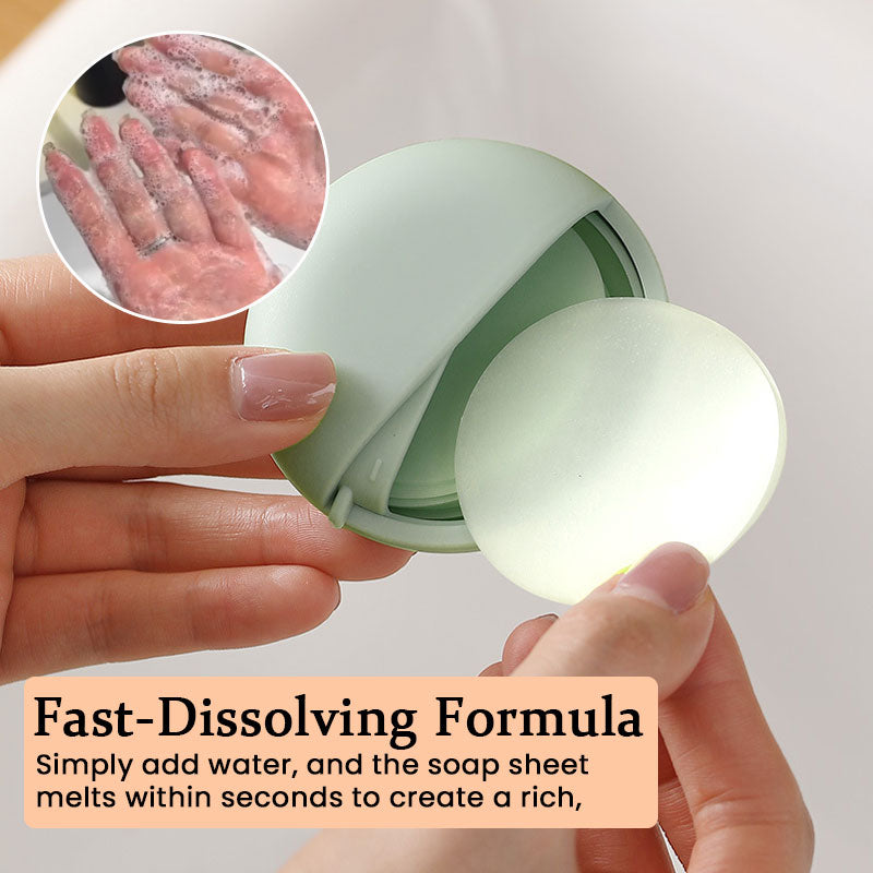 🍃 Portable soap sheets | Soap for your pocket