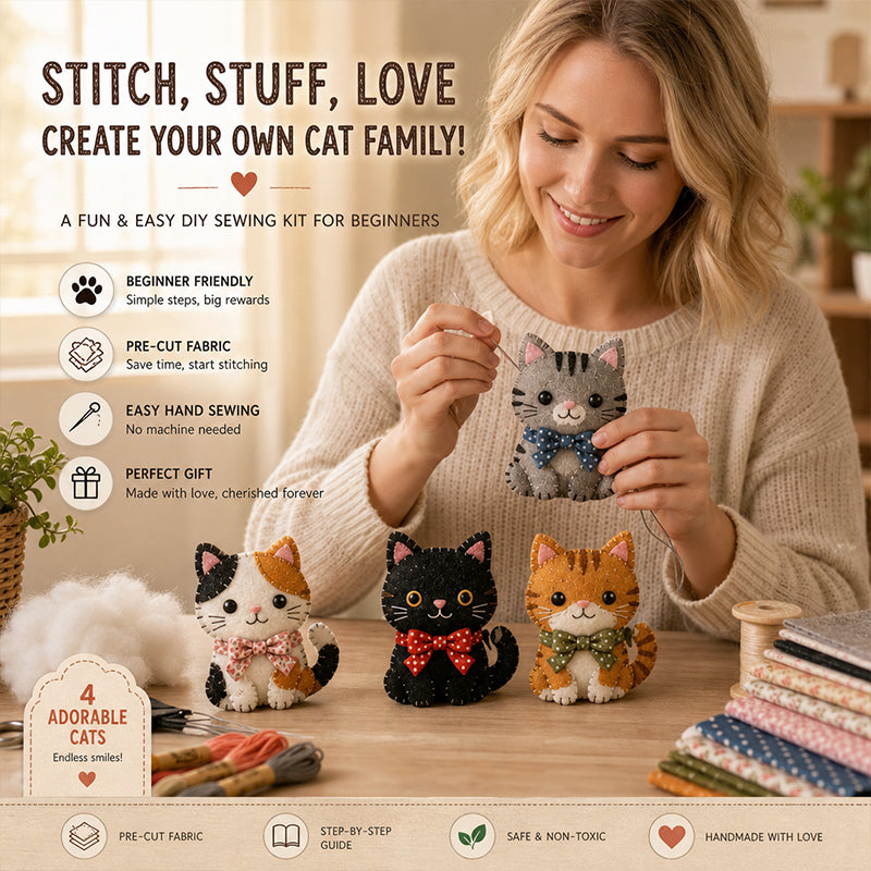 DIY-Stofftier-Bastelset – Kreative Handarbeit