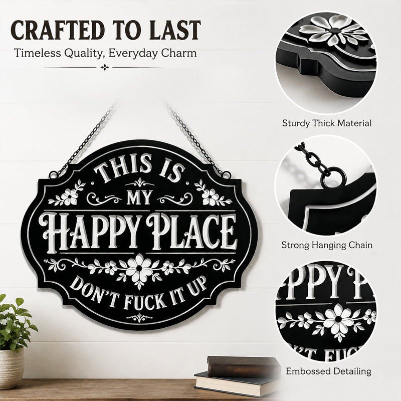 ✅ Novelty Sassy Hanging Wall Plaque | Quirky Home Decor Sign