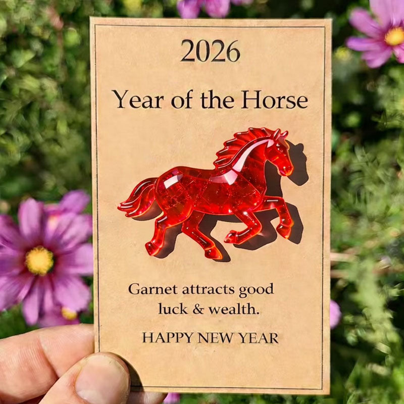 🐎 Jahr des Pferdes 2026 – Wählen Sie Ihre Farbe, tragen Sie Ihre Absicht in sich.