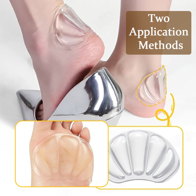Upgraded Invisible Gel Heel Cushion Pads