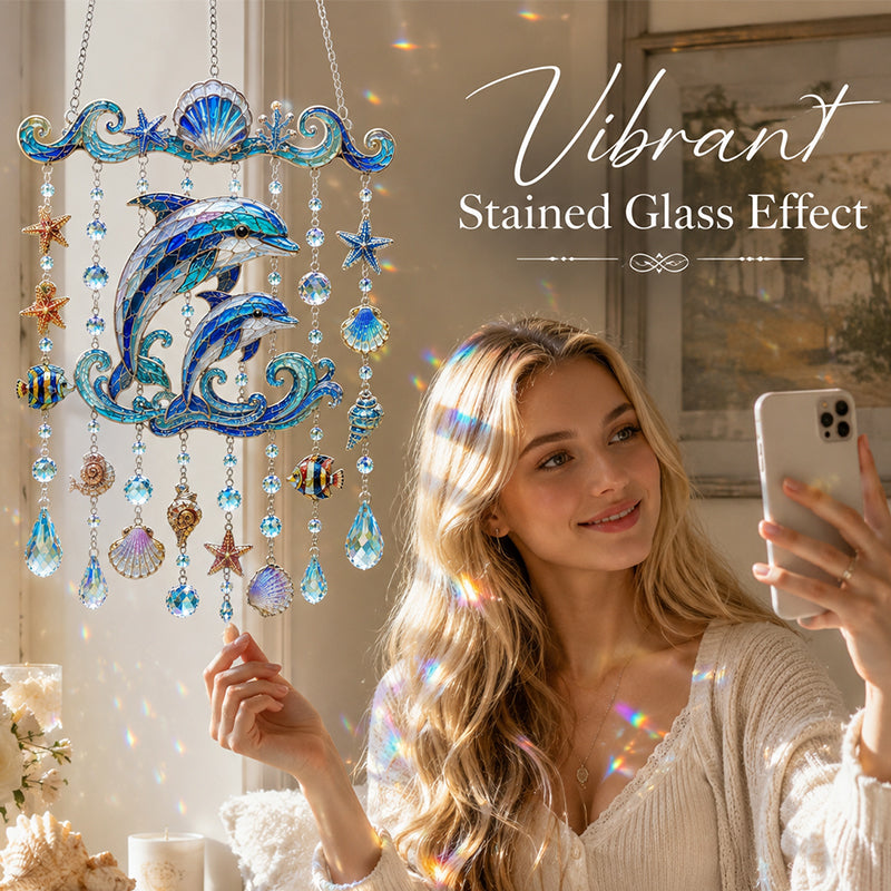 Sparkling Ocean Suncatchers – Cosy Coastal Garden Décor 🌊