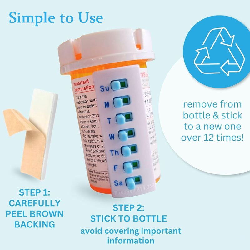 💊 Wöchentlicher Tabletten-Erinnerungs-Tracker für Senioren und Pflegekräfte ✨