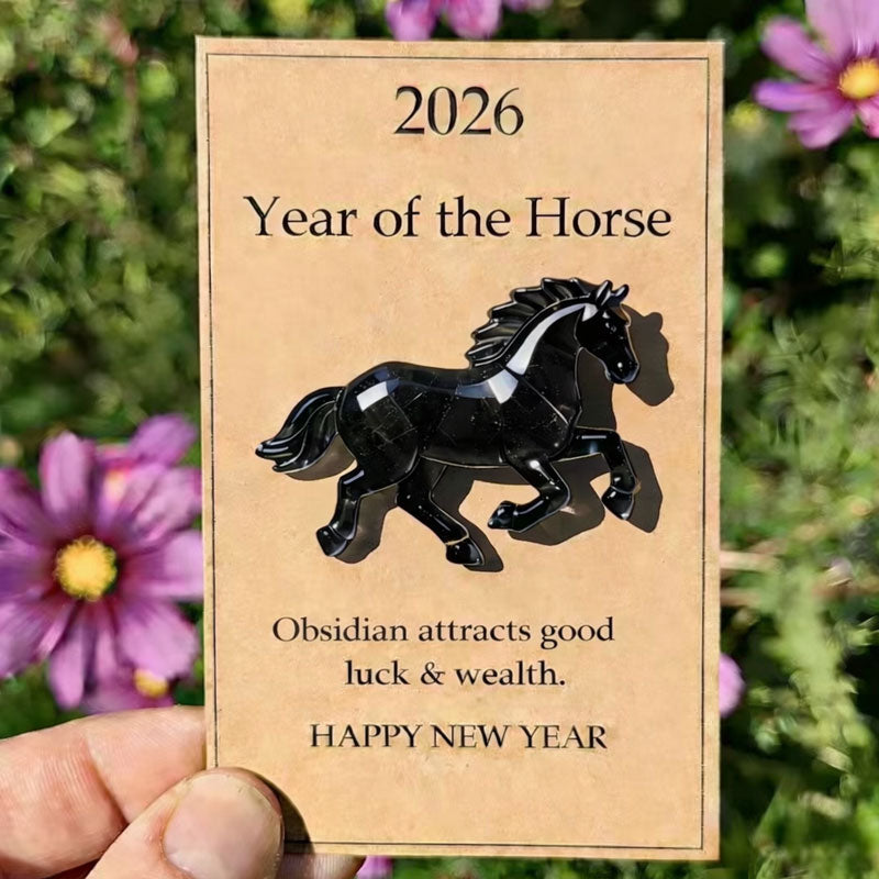 🐎 Jahr des Pferdes 2026 – Wählen Sie Ihre Farbe, tragen Sie Ihre Absicht in sich.