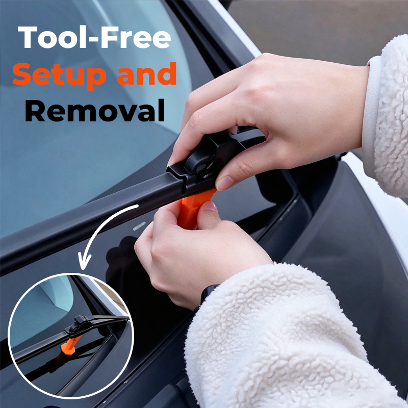 Windscreen Wiper Anti-Freeze Support Clips | Stop Blades Freezing & Sticking