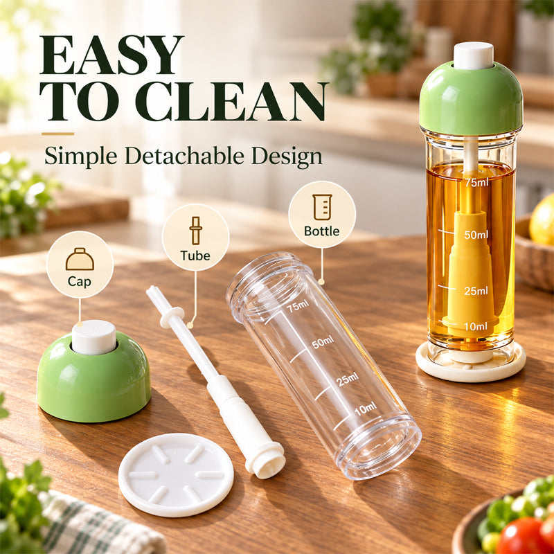 Bottom Spray Cooking Oil Sprayer, Oil Mister Bottle for Air Fryer, Baking & Grilling