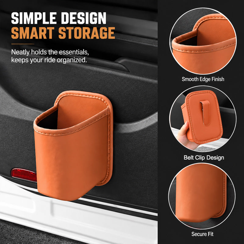 Universal Car Seat & Door Cup‑Holder Organiser | Multi‑Purpose Automotive Storage Caddy