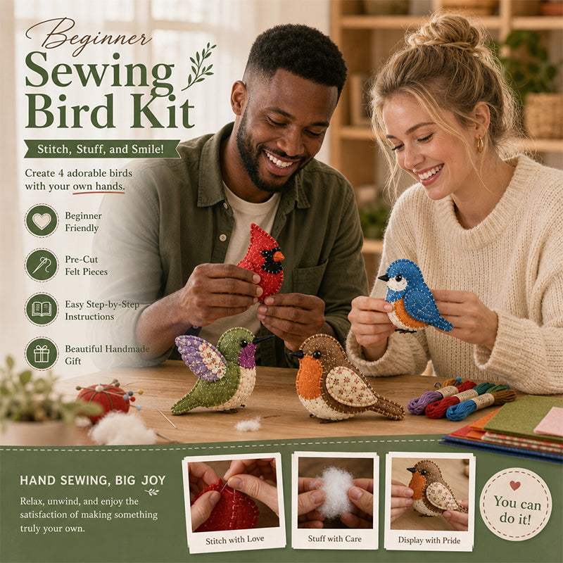 DIY-Stofftier-Bastelset – Kreative Handarbeit