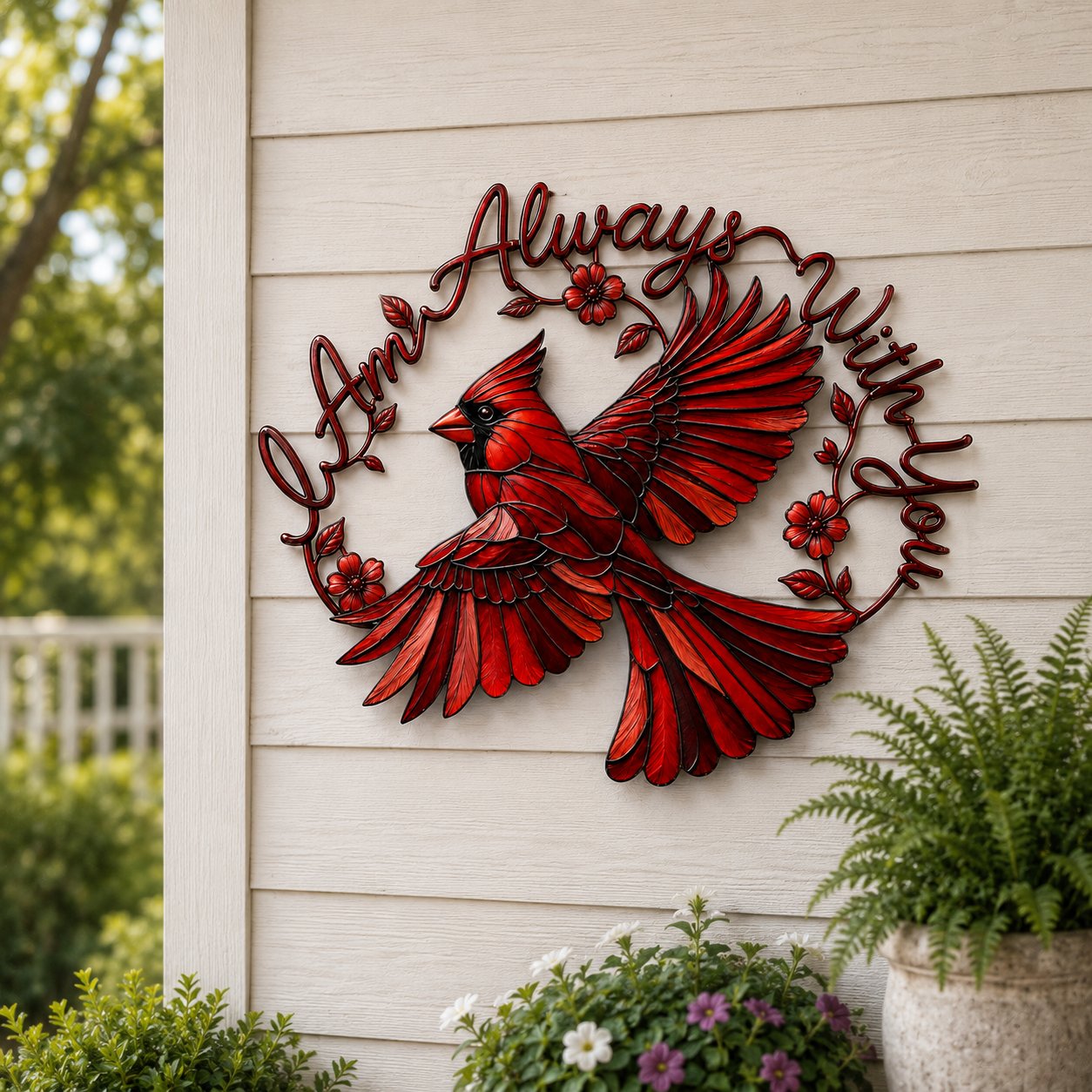 🐦Cardinal Wall Art - I Am Always With You❤️