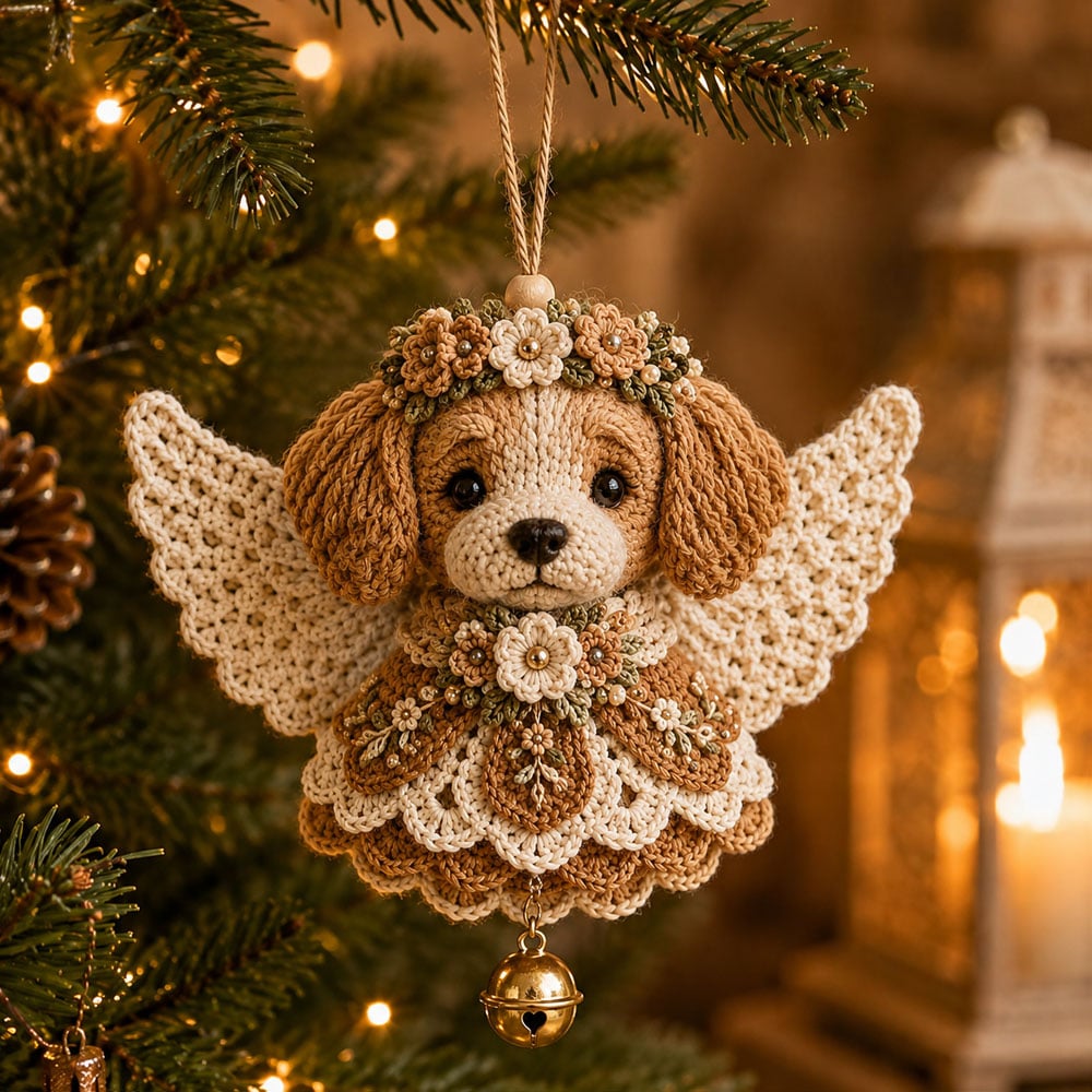 🔥Animal Angel Crochet Ornament DIY Kit | Beginner‑Friendly Festive Craft Set