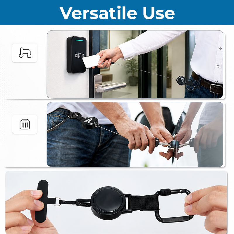 Retractable Anti‑Theft Phone Tether‑Secure Your Phone