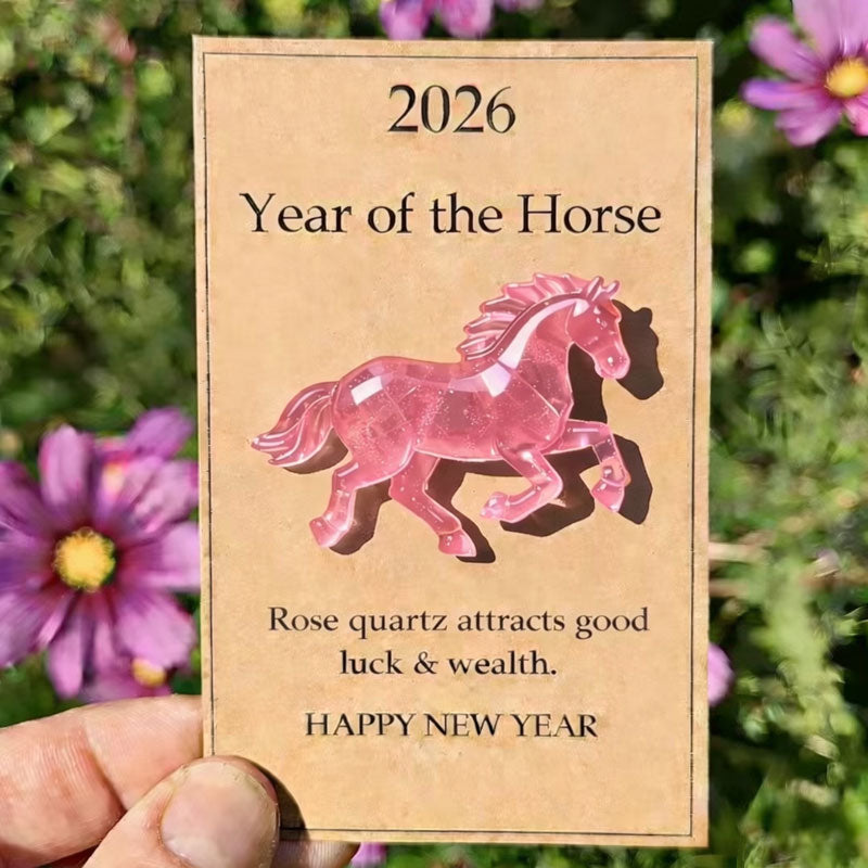 🐎 Jahr des Pferdes 2026 – Wählen Sie Ihre Farbe, tragen Sie Ihre Absicht in sich.