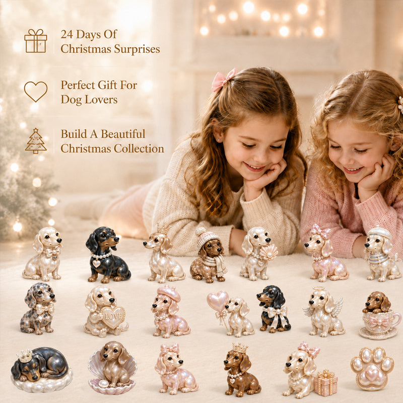 🎄2026 Dachshund Advent Calendar | 24‑Day Collectable Christmas Countdown Gift