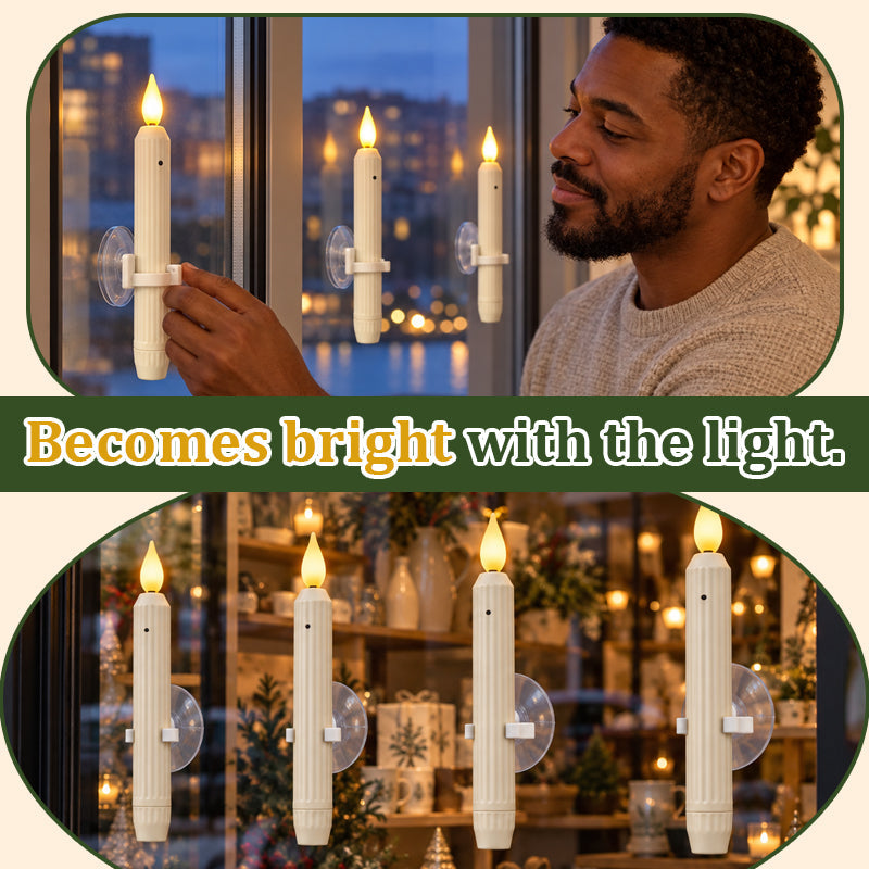 Window Candles Sensor Lights