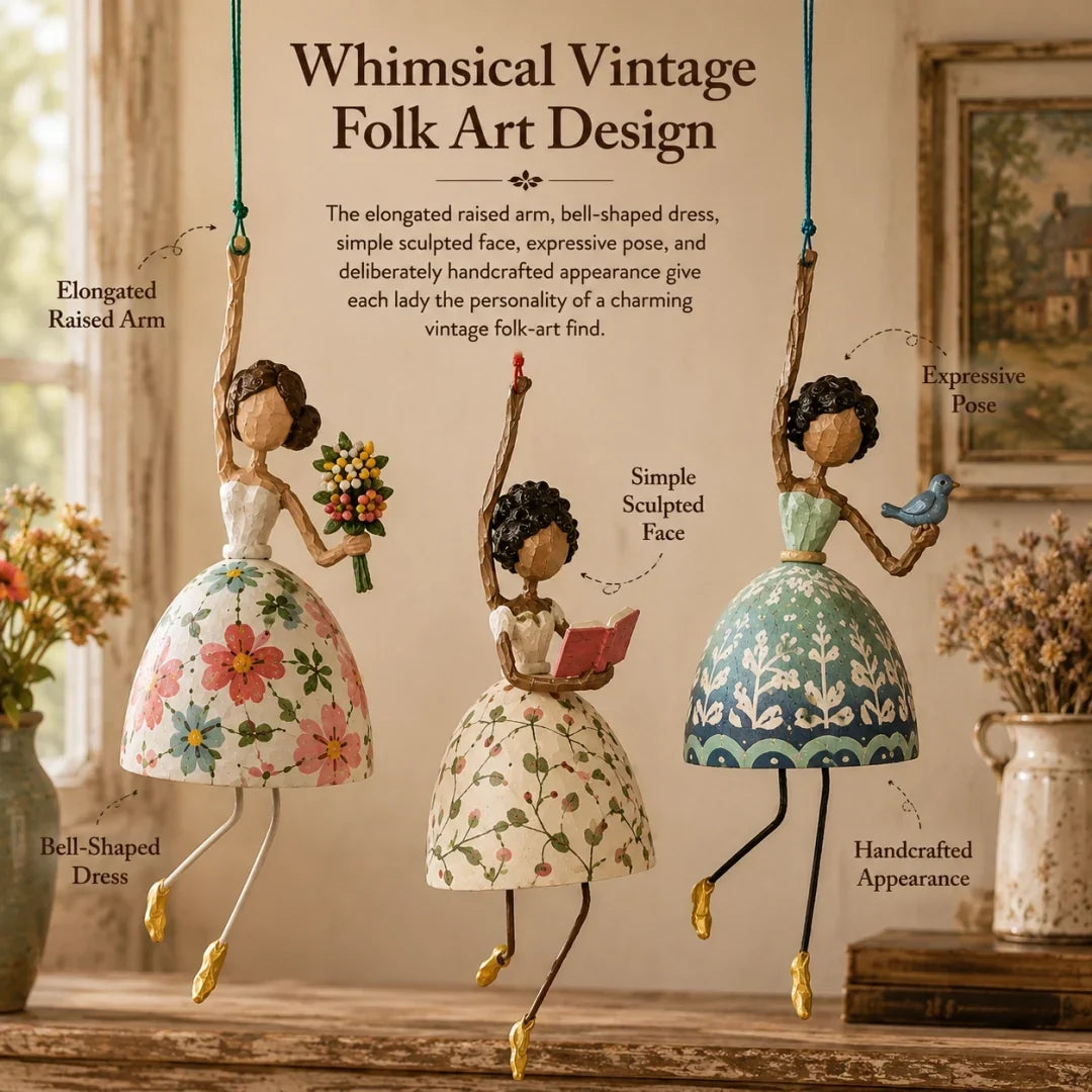 ✨Whimsical Dancing Lady Hanging Ornament | Charming Garden & Home Decoration