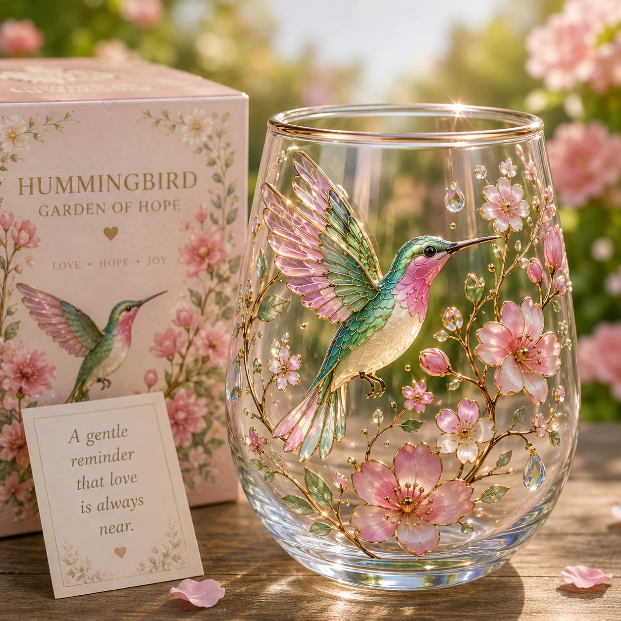 🌸🌿 Limitierte Edition 2026 „Garden Morning Bliss“ Glas-Teetasse ☀️☕