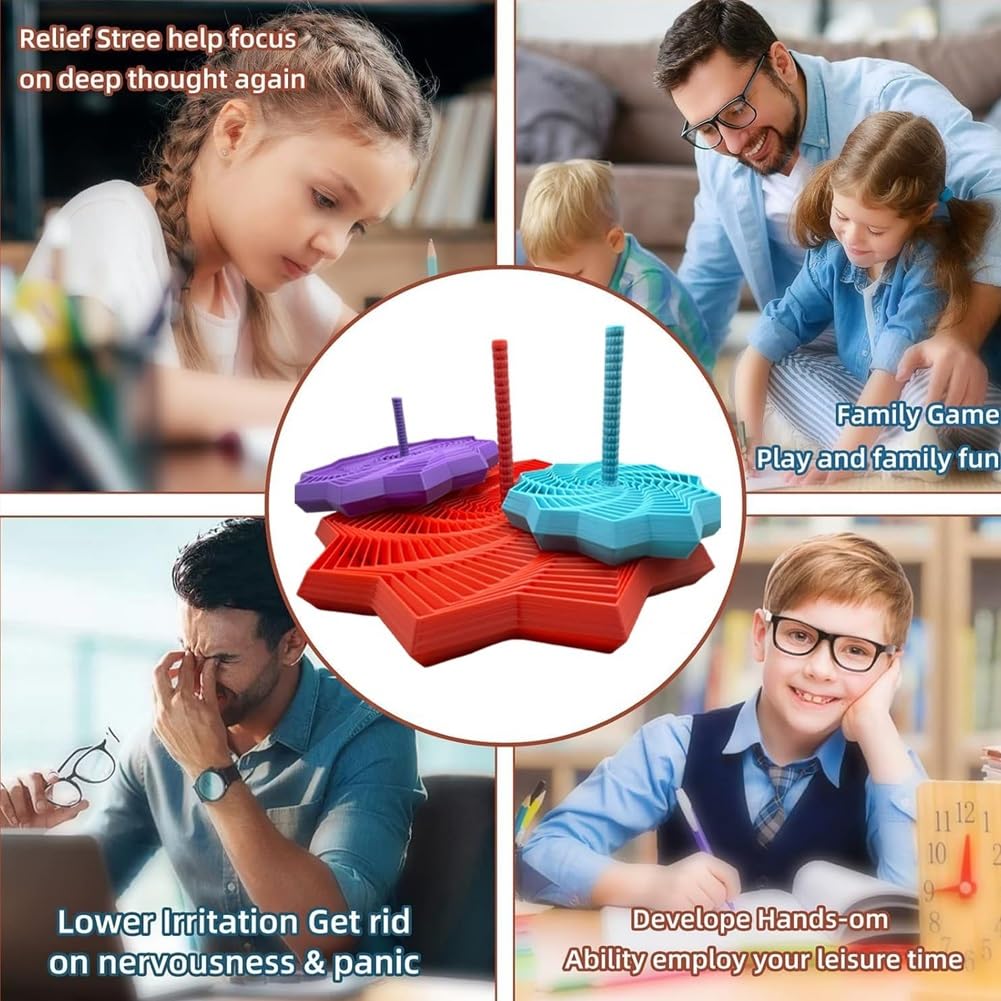 💠 Erweiterter sensorischer Fidget-Stern