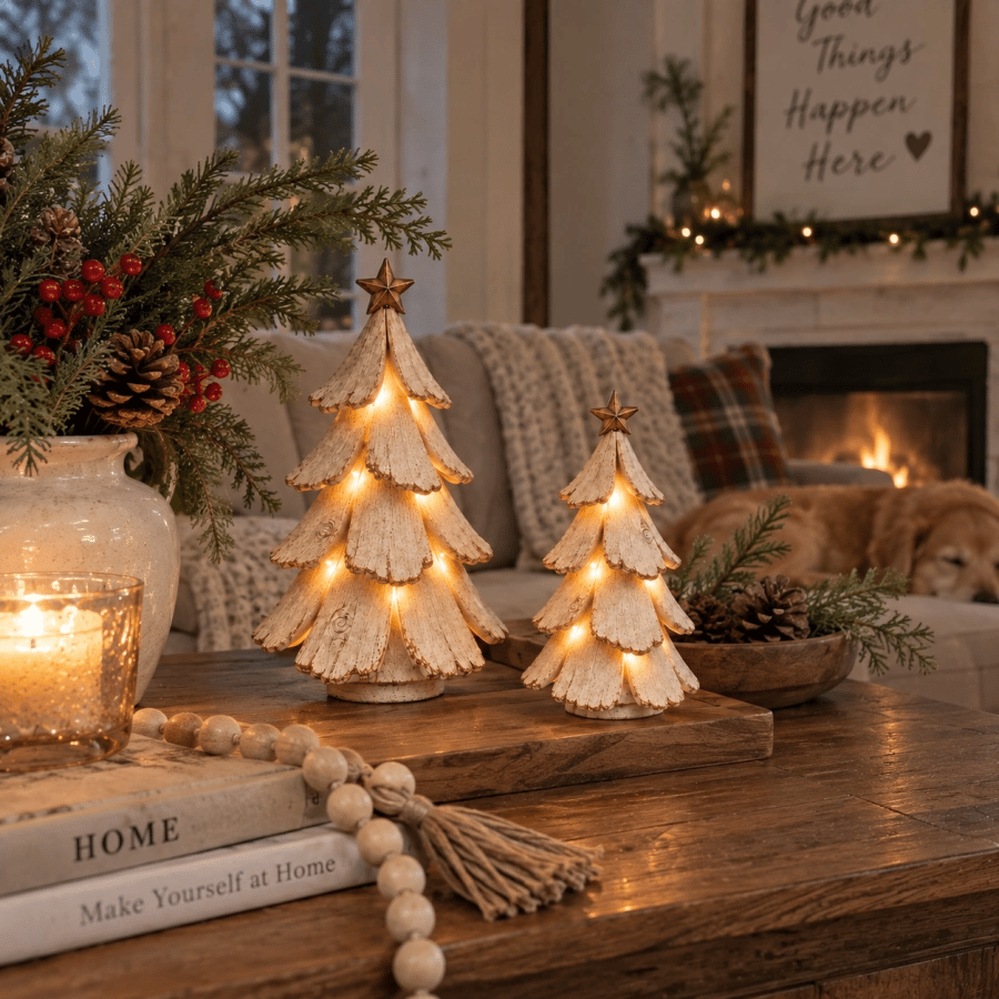 🎄✨ Vintage LED Christmas Tree – Bring Nostalgia to Life! 💡