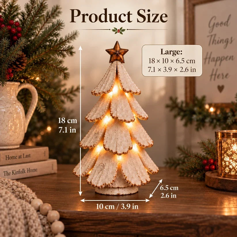 🎄✨ Vintage LED Christmas Tree – Bring Nostalgia to Life! 💡