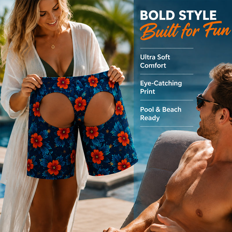 🌴 Novelty Fun Beach Shorts | Casual Holiday Swim Shorts