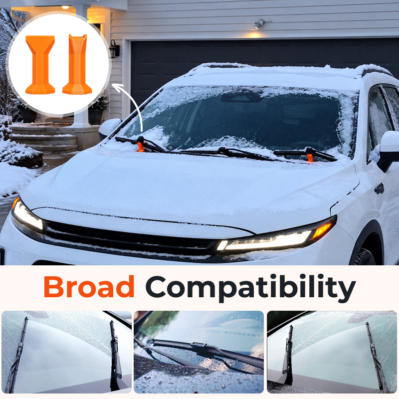 Windscreen Wiper Anti-Freeze Support Clips | Stop Blades Freezing & Sticking