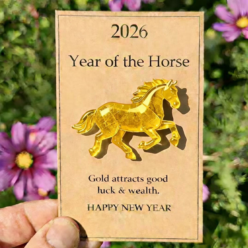 🐎 Jahr des Pferdes 2026 – Wählen Sie Ihre Farbe, tragen Sie Ihre Absicht in sich.
