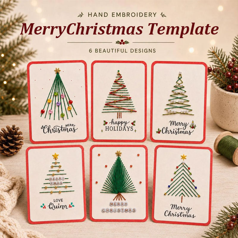 🎄🧵Christmas String Art Greeting Card DIY Kit